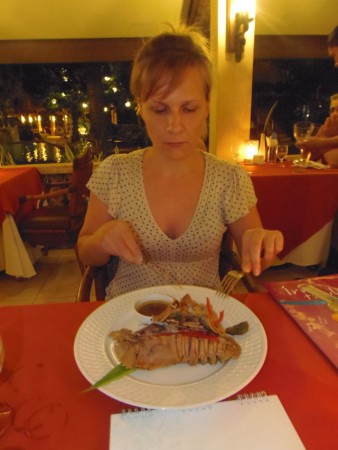 Yami, lobster